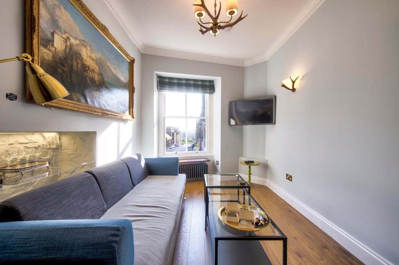 Upper Bow - Luxurious, Modern 1Br Apartment Near Castle Edinburg Exteriör bild